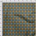 thumbnail image 3 of oneOone Georgette Viscose Fabric Swirl Ikat Print Fabric By Yard 42 Inch Wide, 3 of 4