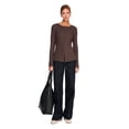thumbnail image 2 of Cardigan côtelé George pour femmes, 2 of 6