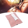 thumbnail image 4 of Car Napkin Dispenser, Soft Space Saving Car Tissue Holder Elastic Band Fixing  For Backseat Pink, 4 of 8
