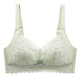 thumbnail image 4 of Timegard Wireless Bras for Women Lace Bowtie Full Coverage Adjustable Strap Comfortable Everyday Bras, 4 of 4