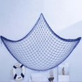thumbnail image 4 of MesaSe Nautical Fishing Net Shell Coastal Design Seaside Wall Hanging Home Party Decoration Cotton Thread, 4 of 6