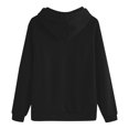 thumbnail image 5 of Chandail à Capuchon pour Femmes, Comdrip Chandail à Capuchon pour Femmes d'Automne et d'Hiver, Mode, Grande Taille, Chandails à Capuchon pour Femmes Violet m, 5 of 5
