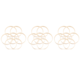 thumbnail image 2 of 30Pcs Wooden Bamboo Dreamcatcher Rings Hoops Round Hoops Macrame Rings for Dream Catcher DIY Craft 27cm, 2 of 7