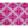thumbnail image 4 of oneOone Polyester Lycra Fabric Check Kasuri Printed Fabric 1 Yard 56 Inch Wide, 4 of 4