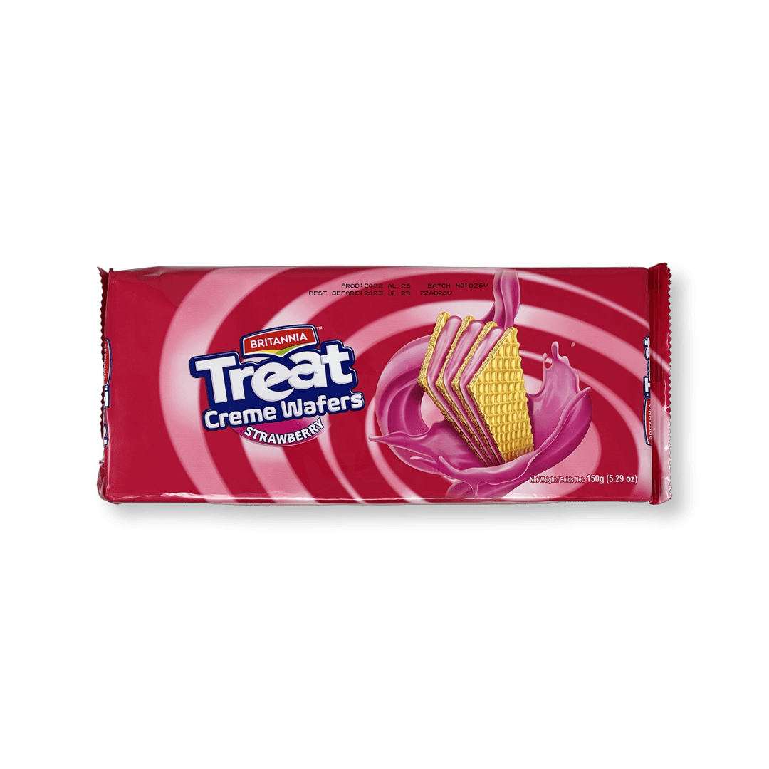 Britannia Treat Wafer Strawberry