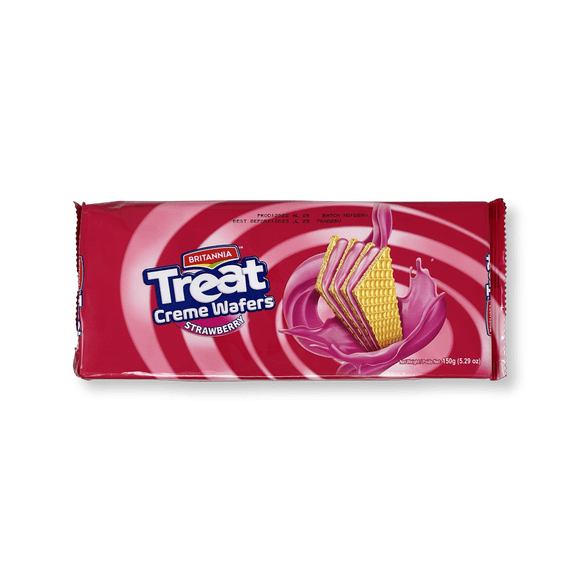 Britannia Treat Wafer Strawberry
