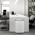 thumbnail image 3 of BeesClover 14.5 Gal/55L Automatic Motion Sensor Trash Can, Rectangular Touchless Garbage Bin with Soft-Close Lid, Large Smart Kitche Trash Can Waste Basket for Bathroom, Bedroom, Office, 3 of 8