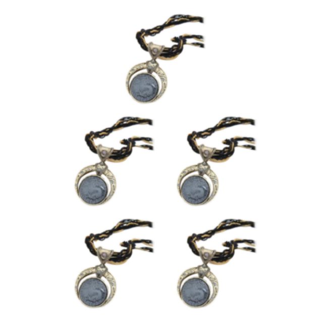 maskred Unique Pendentif pour les Femmes – Cadeau N001-Noir 5Set de Style Bohème