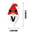 thumbnail image 3 of LSLJS Christmas Ornaments Christmas Acrylic Hanging Decorations - Set of 26 Alphabet Letters with Santa Claus Design for Holiday Ornaments and DIY Crafts Christmas Hanging Decorations, 3 of 6