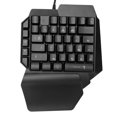 thumbnail image 1 of Clavier à une Main, Moitié Clavier Plug And Play Design Ergonomique pour les Jeux, 1 of 8