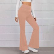 Soki Flared Leggings Butt Lifting Leggings for Women Gym Slim Fit Tummy Control Yoga Pants