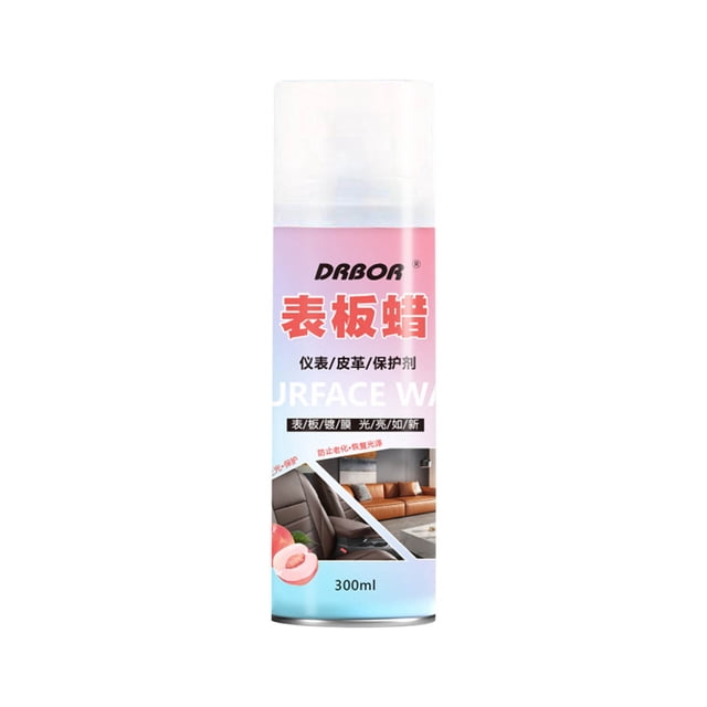 Car Specific Interior Refurbishment Agent For Dashboard Wax Coating Plastic Reducing Agent Instrument Panel Polishing And Polishing Maintenance 300ml