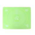 thumbnail image 1 of Pastry Mat Extra Large Thick Silicone Baking Mat with Measurements Non Stick Non Pastry Rolling Mat (Green), 1 of 8