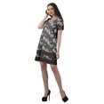 thumbnail image 3 of Moomaya Tenues d'Été Coton Flex Imprimées Robes Courtes pour Femmes Tenue Décontractée, 3 of 4