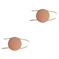 thumbnail image 1 of relayinert 1/2/3/5 Confort et Durabilité des Chaises Coussin Rond Doux et Confortable Brun 2 Pcs, 1 of 6