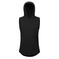 thumbnail image 1 of Posijego Tank Tops for Men Sleeveless Hooded T-Shirts Workout Running Athletic Tanks Solid Color, 1 of 3