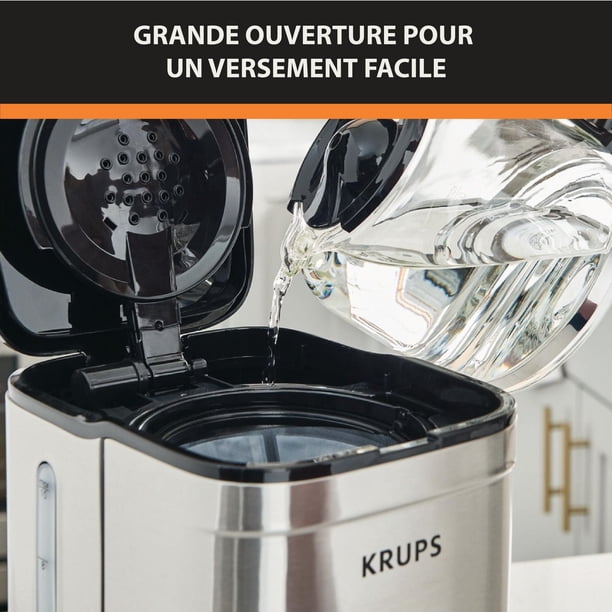 KRUPS Simply Brew Family Coffee Maker with Reusable Coffee Filter