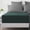 Green, variant on HCBY Queen Size Deep Pocket Fitted Sheet, 4-Way Stretch Jersey Knit - Ultra Soft & Cooling Bed Sheet for Sleeping Naked, Non-Slip Elastic Mattress Cover, 15 Inch Pocket (White,80"x60"x11.8")