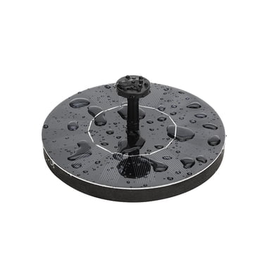 Solar Fountain Water Pump for Bird Bath Solar Powered Water Fountain Pump Panel with 6 Spray Nozzles Portable Pump for Garden Pond Pool Fish Tank