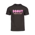 thumbnail image 1 of Mens Donut Talk to Me! Short-Sleeve T-Shirt - Brown - Large, 1 of 1