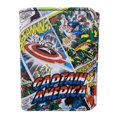 thumbnail image 1 of Captain America 854490 Captain America Comic Strips Trifold Wallet, 1 of 1