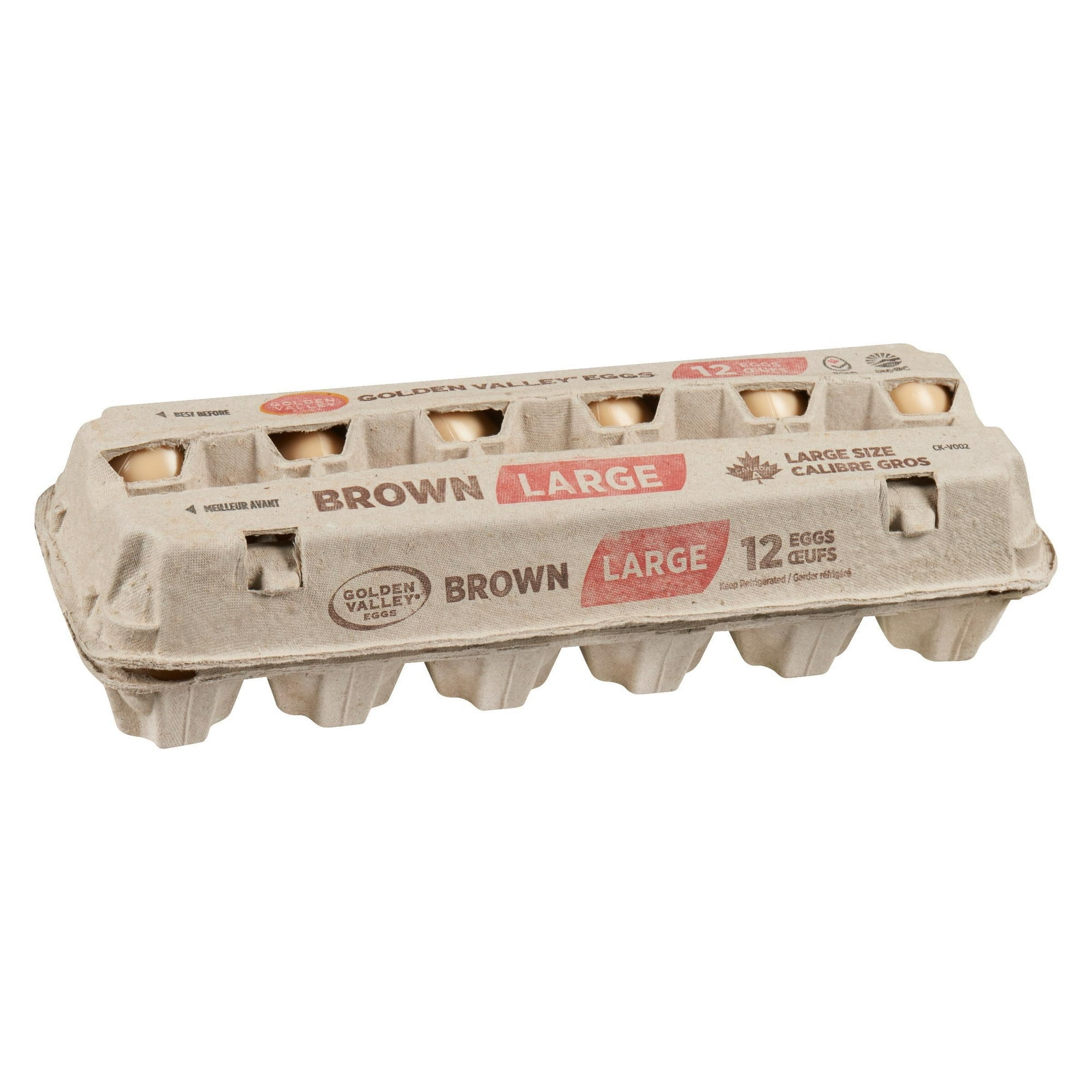 Golden Valley Gros Bruns 12 Œufs