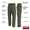 thumbnail image 4 of Wrangler Men's Big Riggs Workwear Carpenter Jean, Black, 44x32, 4 of 4