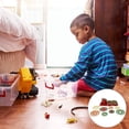 thumbnail image 1 of OULII Childrens Afternoon Tea Toys Red Tinplate Kids Tea Toy Set for Role-playing Games 1 Set, 1 of 8