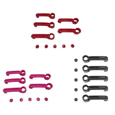 Ruiboury 1/2/3/5 5pieces Stylish Door Handles - Easy To Install Fit Most Doors For And Style Durable And Long-Lasting carbon fibre 1 Pc
