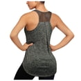 thumbnail image 1 of WTXUE Tank Tops Sleeveless, Scoop Neck Mesh Tank Top Women Racerback Tops Tank Workout Running Shirts Racerback Yoga Patchwork, Activewear for Women, 1 of 6