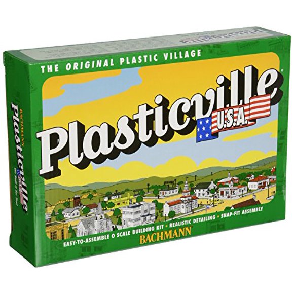 Bachmann Trains - PLASTICVILLE U.s.a. BUILDINGS – KITS Classiques - Grange Laitière - O Balance