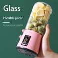 thumbnail image 4 of Portable Electric Juicer Cup, USB Rechargeable Mini Blender Bottle Wireless Fruit Mixer Smoothie Maker Leak Proof Travel Juice Machine Personal Drink Blender Cup Kitchen Juicer, 4 of 8