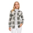 thumbnail image 1 of Iyla Women's Hacci Plaid Shirt, 1 of 6