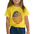thumbnail image 4 of MKOSPLRT T-Shirts du 4 Juillet pour Enfant 3-10 Ans Manches Courtes Col Rond T-Shirts Drapeau des États-Unis T-Shirts Amusants Étoiles et Rayures T-Shirts Graphiques pour Fille Garçon, 4 of 9