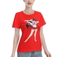 thumbnail image 2 of T-Shirt Basique à Manches Courtes pour Femmes Sailor Moon Rei Hono, 2 of 6