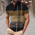 thumbnail image 1 of Weiqiqre T-Shirts Chemises pour Hommes T-Shirt à Manches Courtes à Blocs de Couleur Col Rond Chandail Décontracté Basique Chemises, 1 of 4