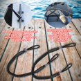 thumbnail image 2 of FLOODKING 2-Pack Mooring Ropes 2.5FT - Bungee Dock Lines with Bumper for Kayaks, Boats, Jet Skis, 2 of 6