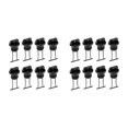 thumbnail image 4 of Ruiboury 8pcs Plastic Wide Compatibility Yacht Drain Plug Easy To Install Durable Reliable Marine Drain Plug black 2Set, 4 of 6