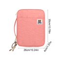 thumbnail image 4 of Wzzjkit Tablet Sleeve Bag with Multilayer Design for Efficient Storage Compact, Electronics Organizer Tablet Bag for Business Travel, Lightweight Tablet Sleeve for Men and Women, 4 of 7