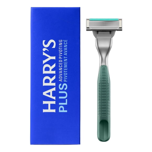 Harry's Plus Rasoir - 1 Manche et 1 Lame de Rasoir avec Couvre-Lame de Voyage (Mousse)