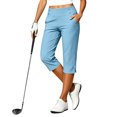 thumbnail image 2 of Timegard Womens Capri Pants Stretch High Waist Button Pull on Work Business Casual Pants for Summer with Pockets, 2 of 8