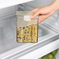 thumbnail image 4 of yulier Large Airtight Food Storage Containers with Lids, 950ML Clear Kitchen and Pantry Organization, Plastic Leak-proof Stackable Canisters for Cereal, Flour, Sugar, Cookies, Baking Supply, 4 of 6