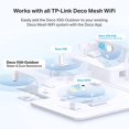 thumbnail image 3 of TP-Link Deco X50-Outdoor V1 - Wi-Fi system (router) - mesh - GigE - Wi-Fi 6 - Dual Band, 3 of 7