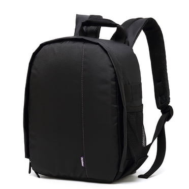 Sac à Dos pour Appareil Photo Durable Sac pour Appareil Photo Reflex Numérique Résistant à l'Eau Multifonction Respirant Sac pour Appareil Photo (Gris)