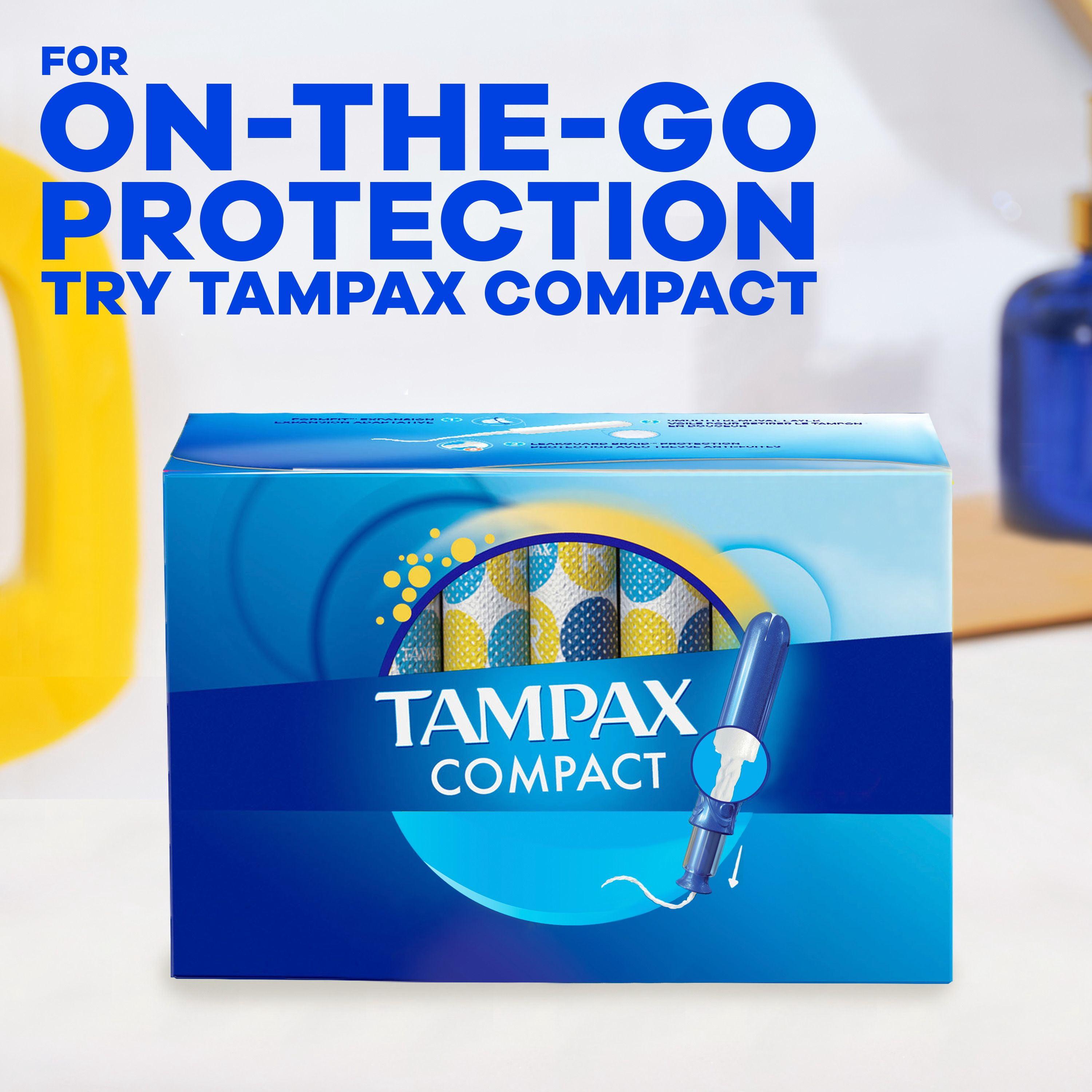 Tampax Pearl Tampons, with LeakGuard Braid, Super Absorbency, Unscented