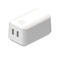 thumbnail image 1 of Scosche HPDCC35WT-SP PowerVolt 35W Dual USB-C Fast Wall Charger 3.0 Power Delivery White, 1 of 6