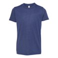 thumbnail image 1 of Bella Canvas Youth Short Sleeve Triblend Tee, M, Navy Triblend, 1 of 3