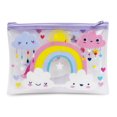 thumbnail image 3 of Pen + Gear Clear Flat Pencil Pouch with Unicorn Clouds Design, 3 of 6