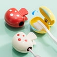 thumbnail image 4 of Decorative Toothbrush Head Cover Portable Travel Protector Cap for Bathroom Dormitory Hygienic Storage, 4 of 4