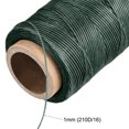 thumbnail image 4 of Unique Bargains 186 Yards 210D/1mm Leather Sewing Thread Polyester Waxed Cord, Dark Green, 4 of 5